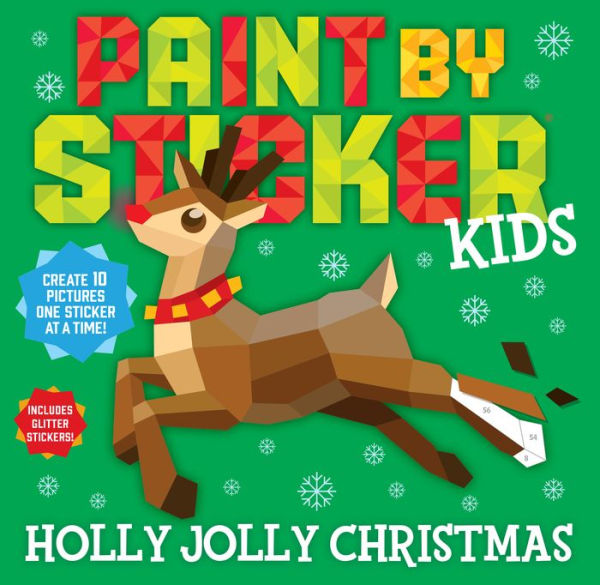 Paint by Sticker KIDS: Holly Jolly Christmas